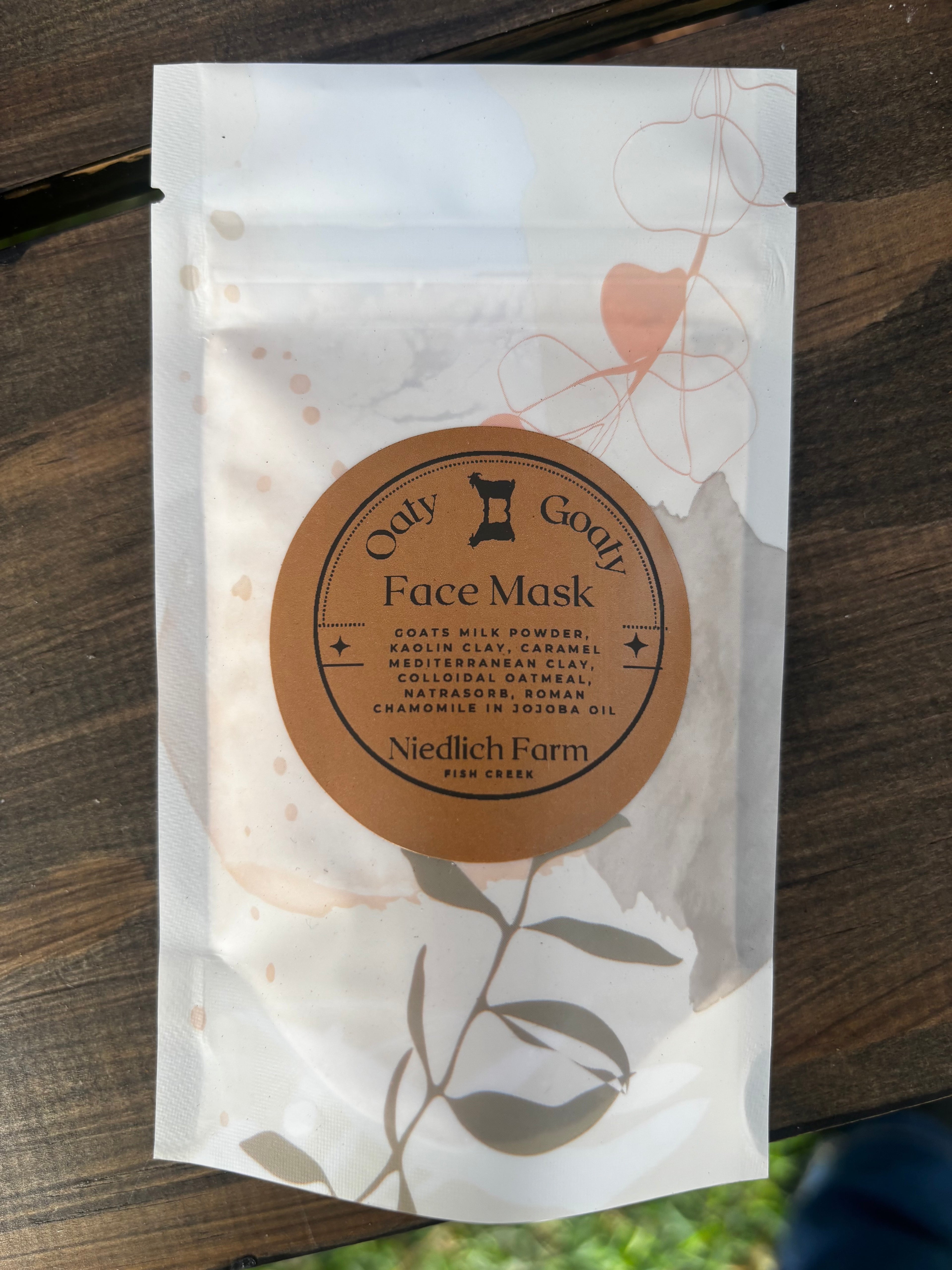 Oaty Goaty Face Mask
