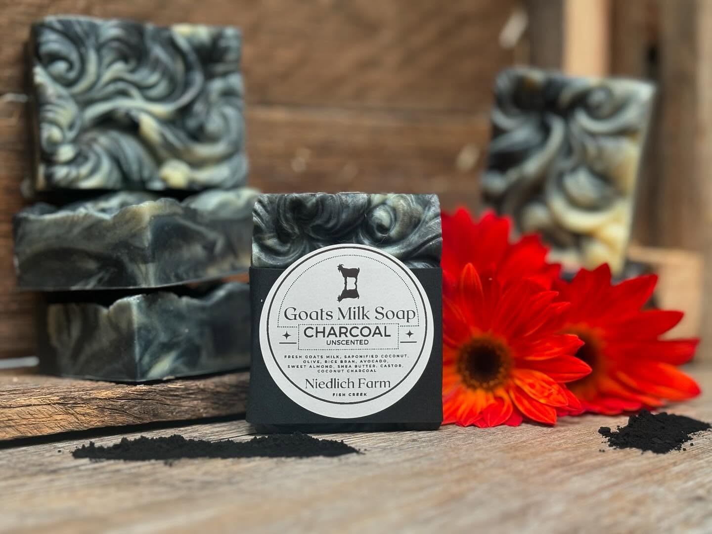 Charcoal Goats Milk Soap