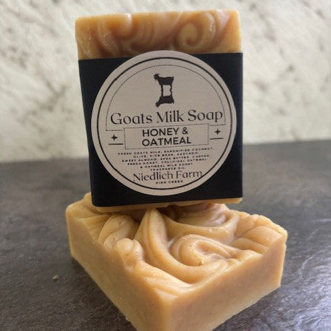 Honey & Oatmeal Goats Milk Soap
