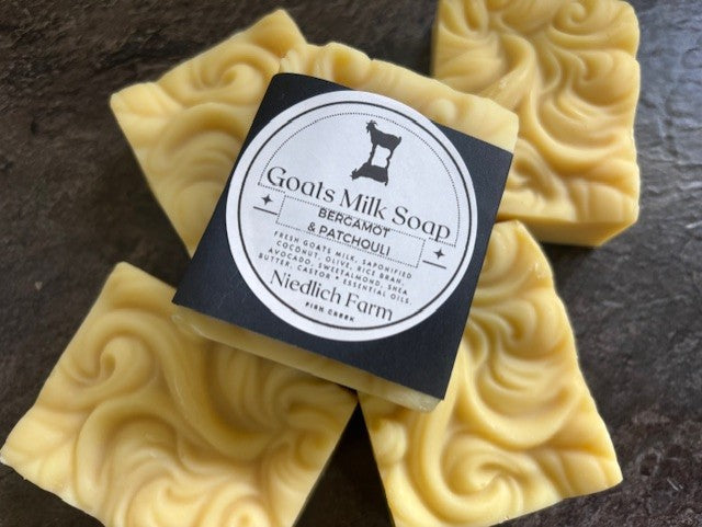 Bergamot & Patchouli Goats Milk Soap